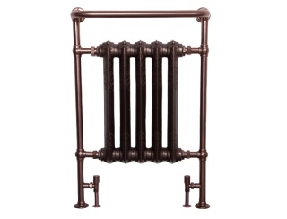 Wilsford Heated Towel Rail Brushed Bronze